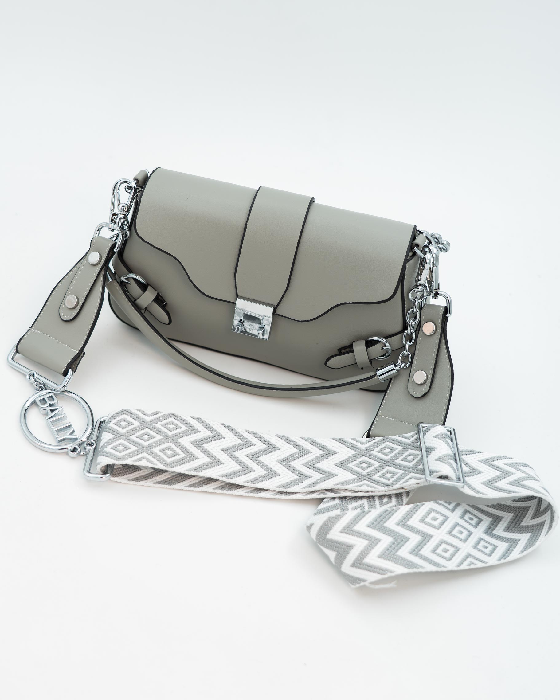 کیف BALLY طوسی